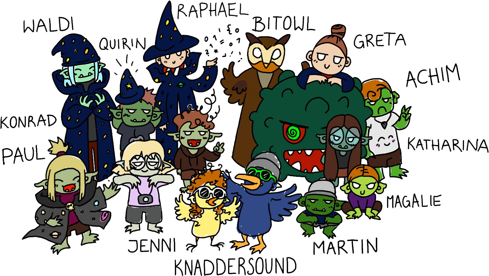 Everyone got their own gobbo