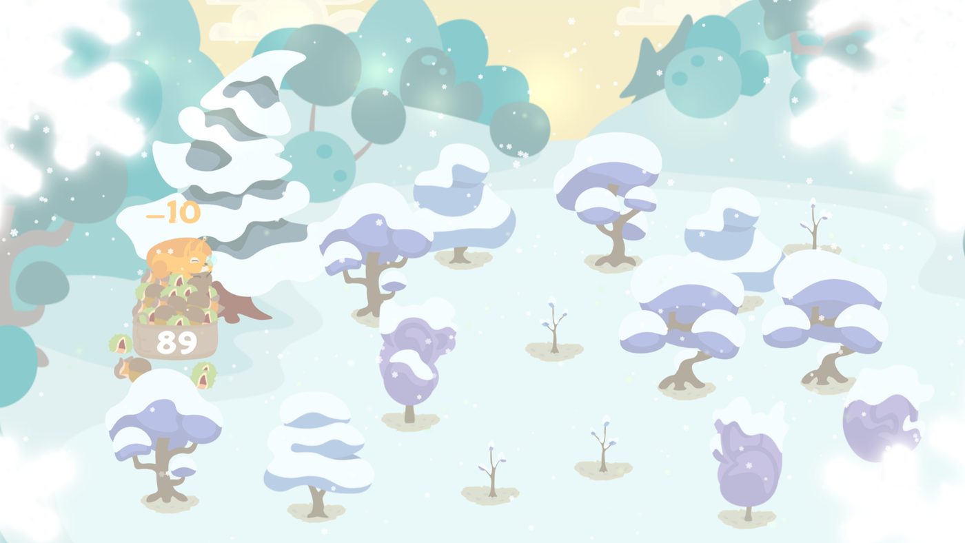 Winter: Der Vorrat schrumpft