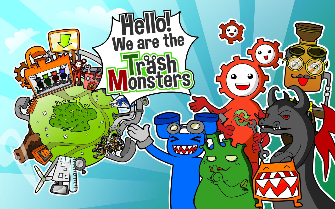 Welcome to Trash Monsters