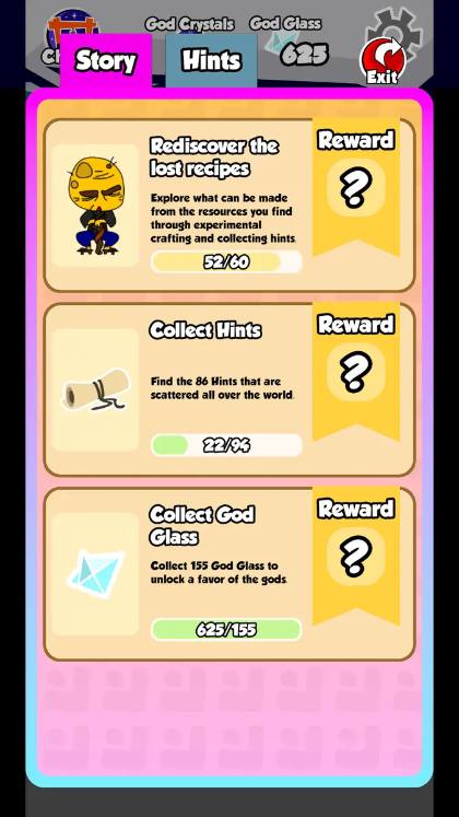 O-Nio!-Screenshot: Quests und Belohnungen