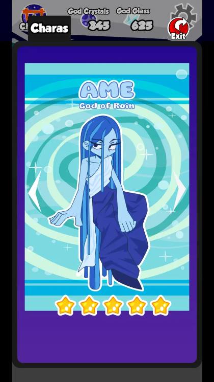O-Nio!-Screenshot: Ame, Gott des Regens